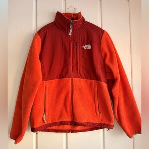 The North Face Kids' Vibrant Red and Orange Puffer Jacket